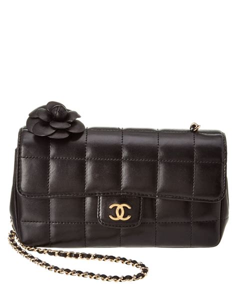 chanel chocolate bar shoulder bag|Chanel lambskin chocolate bar flap.